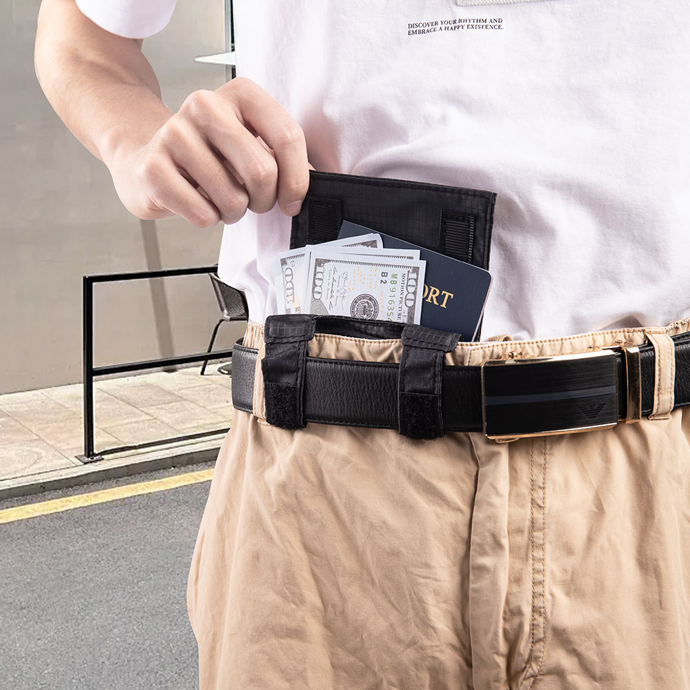 Passport Wallet Rfid - RFID Blocking Money Belt Anti Theft