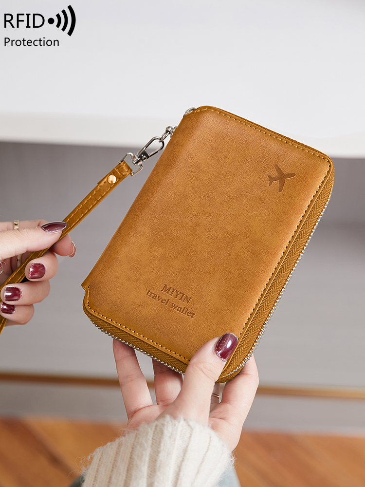 Passport Wallet Rfid - Minimalist and fashionable RFID passport holder
