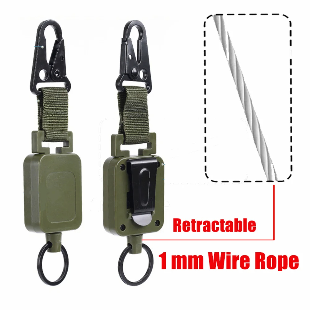 Keychain Multi Tool - Anti theft key rope buckle, outdoor