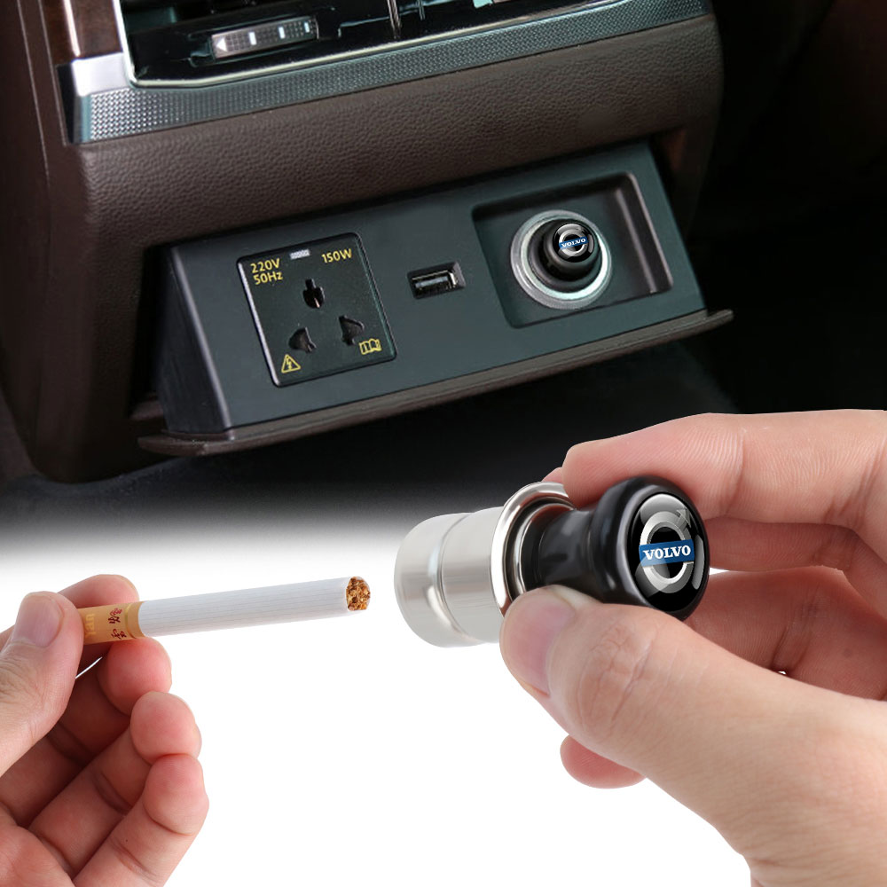 Lighter Windproof - Car Styling Metal Windproof Cigarette Lighter