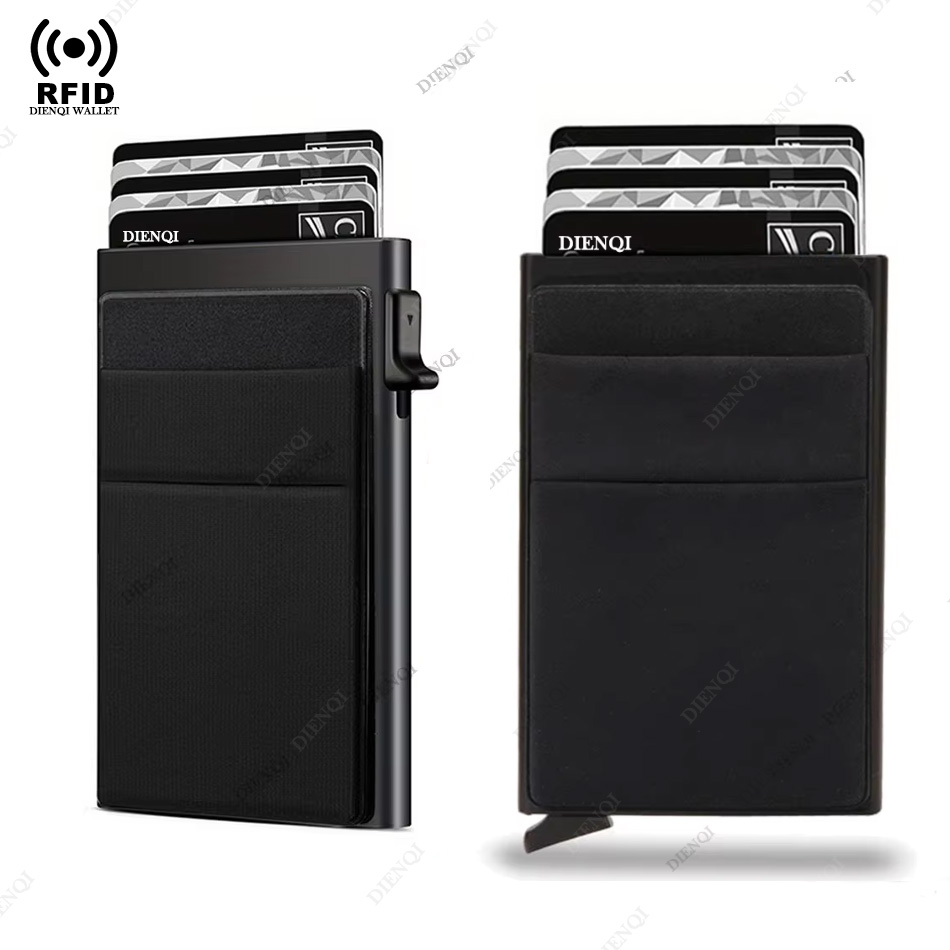 Card Case Minimalist - Rfid Blocking Pop Up Credit Card