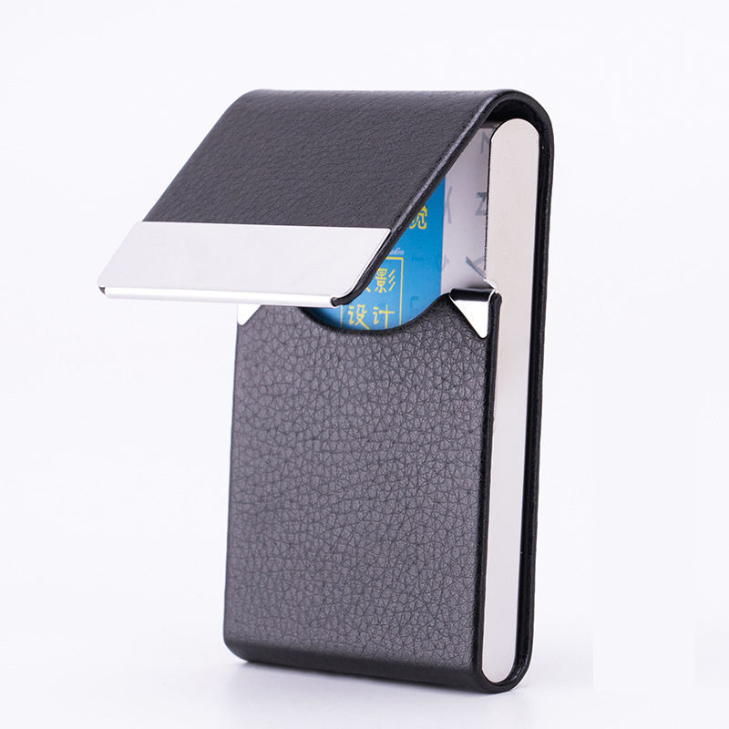 Card Case Minimalist - PU Leather Business Card Case Id