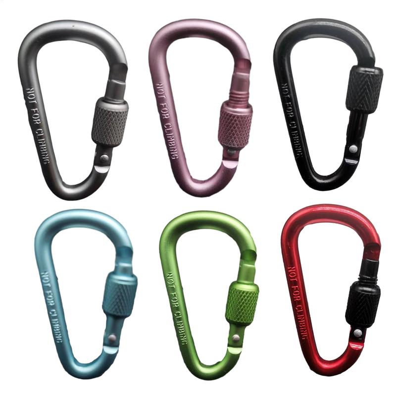 Keychain Multi Tool - 1PC Aluminum Alloy Carabiner Safety Buckle