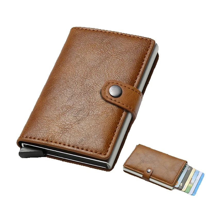 Card Case Minimalist - Carbon Fiber Credit Card Holder Wallet