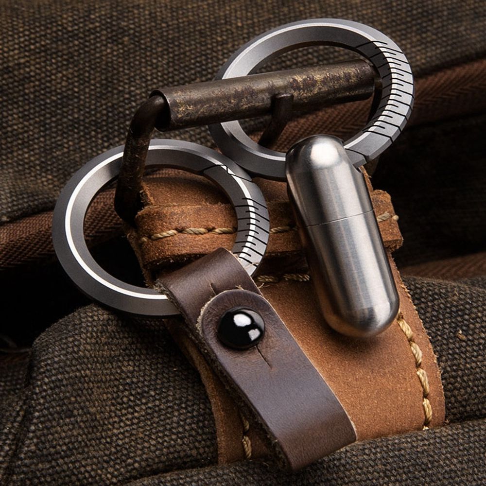 Titanium Alloy Leather Waist B – Keychain Multi Tool recenzja i cena
