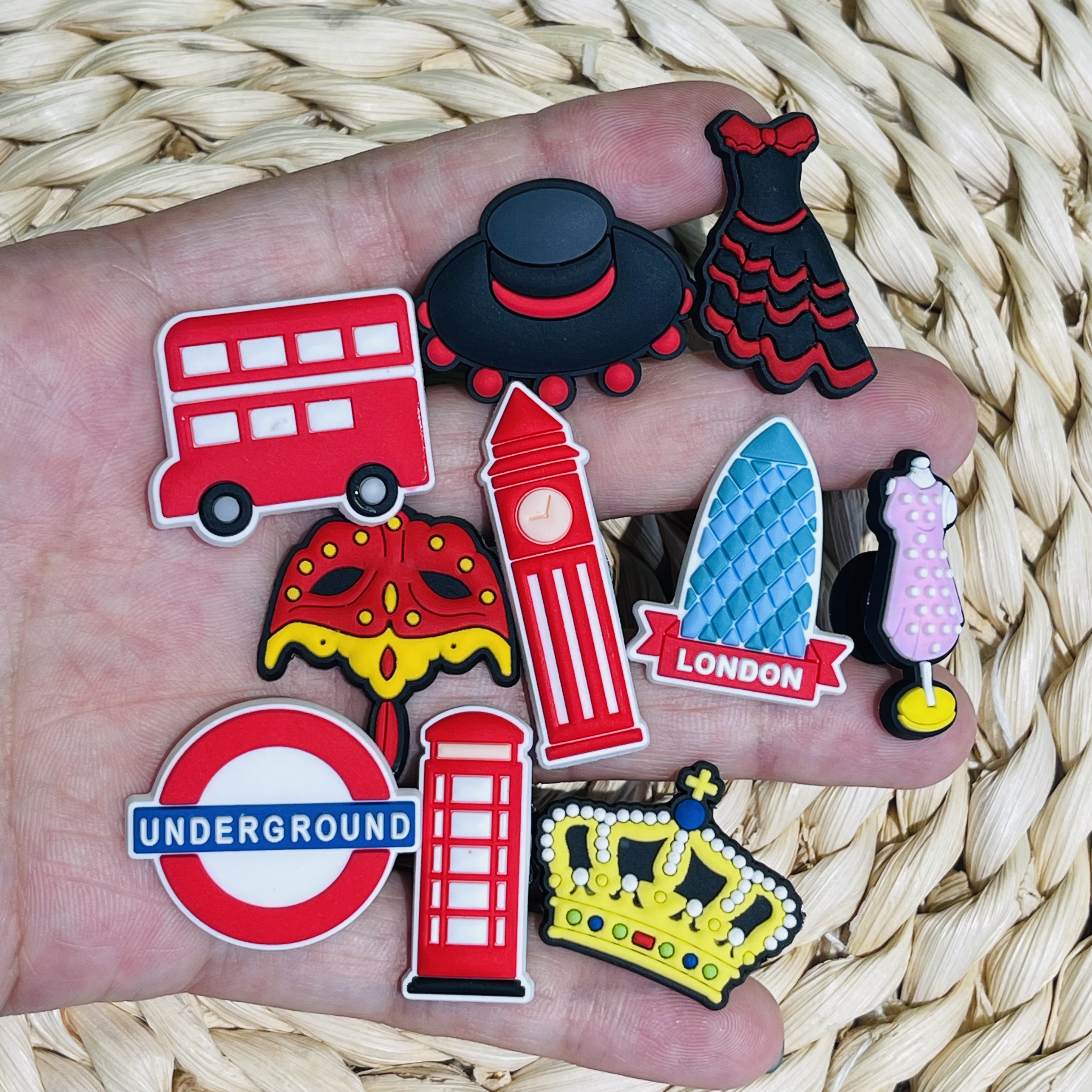 1-10pcs London Double-decker B – Men'S Accessories London recenzja i cena