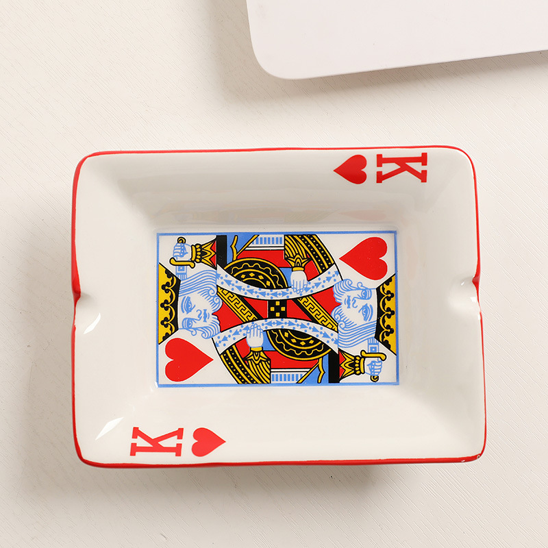Creative Ceramic Ashtray for H – Men'S Accessories Tray recenzja i cena