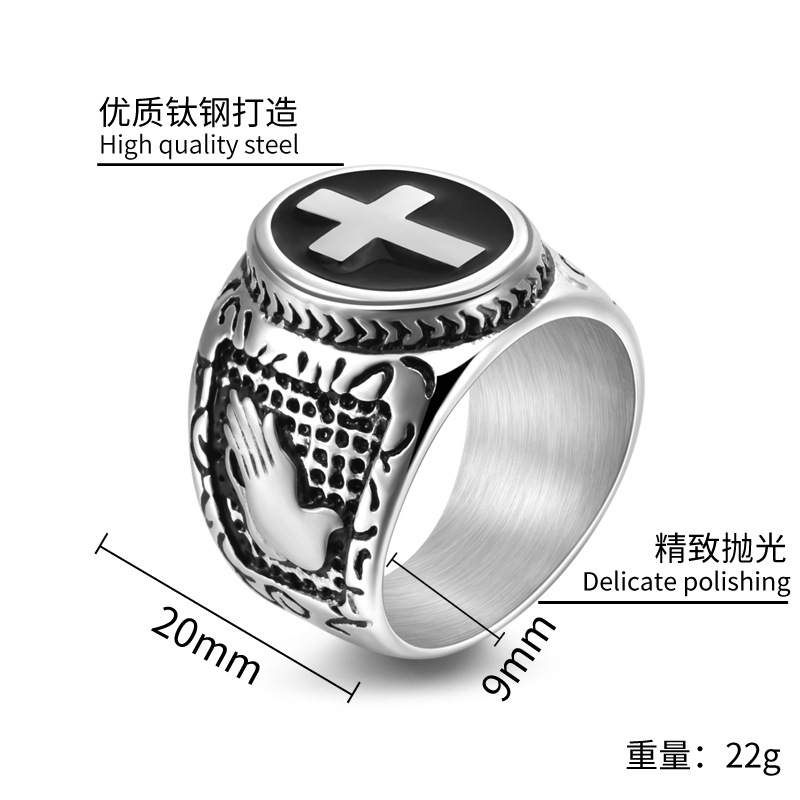 Praying Hands Cross Jesus Amul – Men'S Accessories Hand Bands recenzja i cena