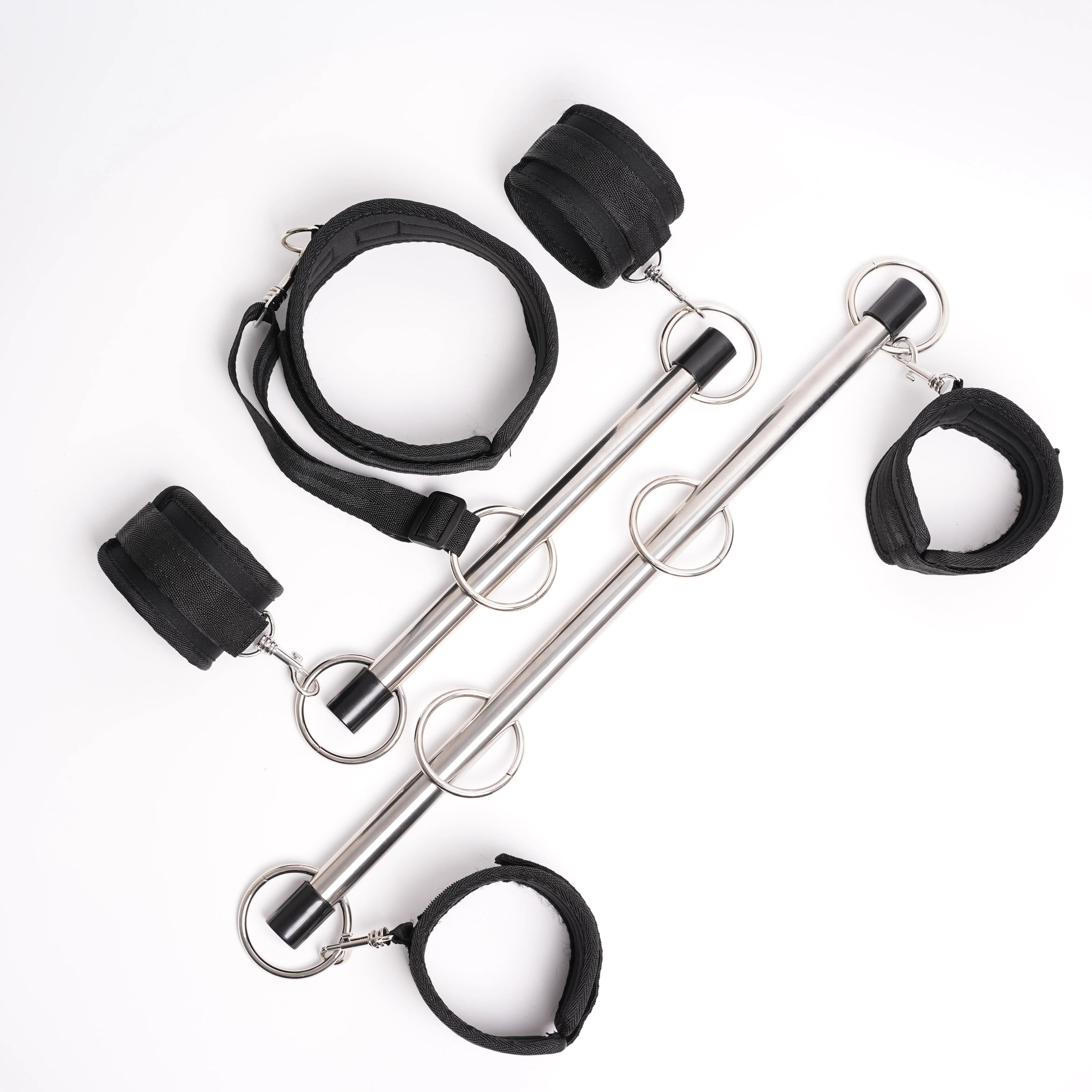 Metal Open Leg Bar Handcuffs A – Men'S Vegan Accessories recenzja i cena