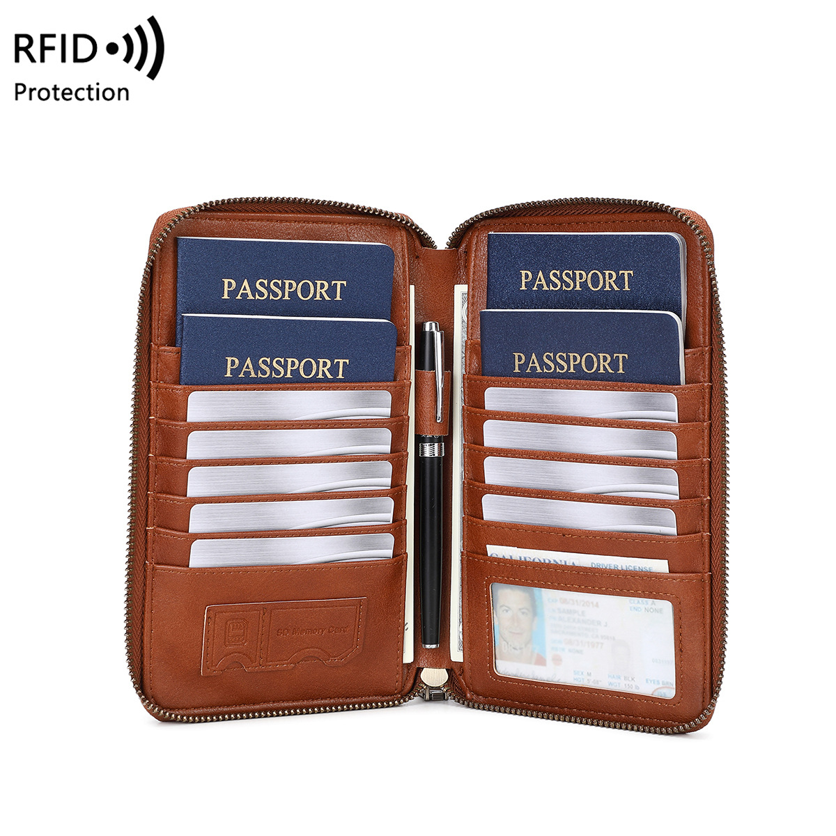 Trendy Airplane Design RFID Bl – Passport Wallet Rfid recenzja i cena