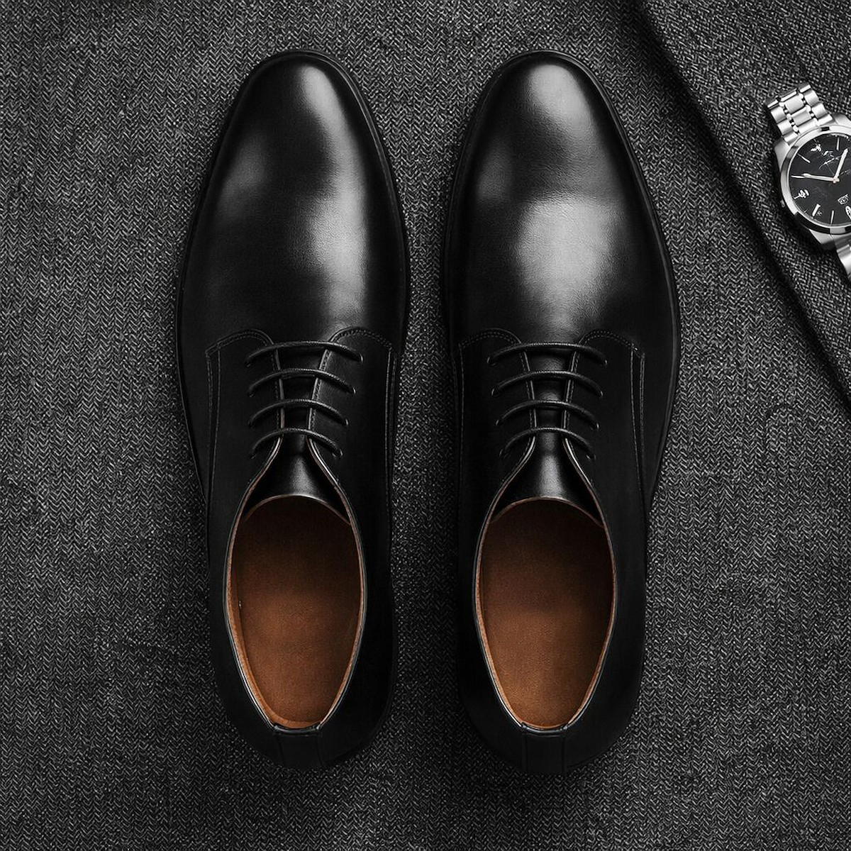 Men's Calf Leather Western Ank – Men'S Accessories Leather recenzja i cena