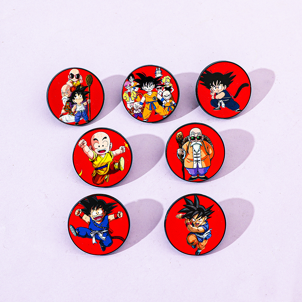 7 Pcs Funny Anime Brooch Fashi – Lapel Pin Enamel recenzja i cena