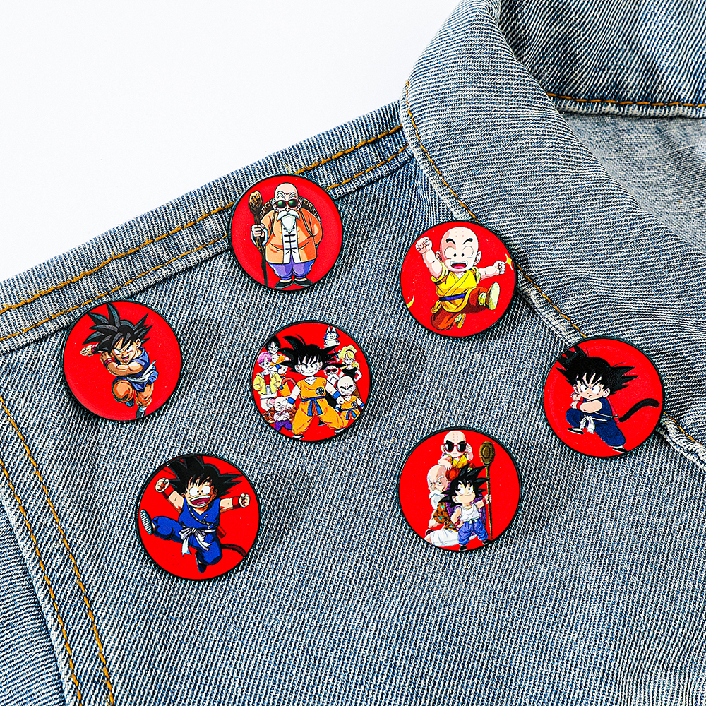 7 Pcs Funny Anime Brooch Fashi – Lapel Pin Enamel recenzja i cena