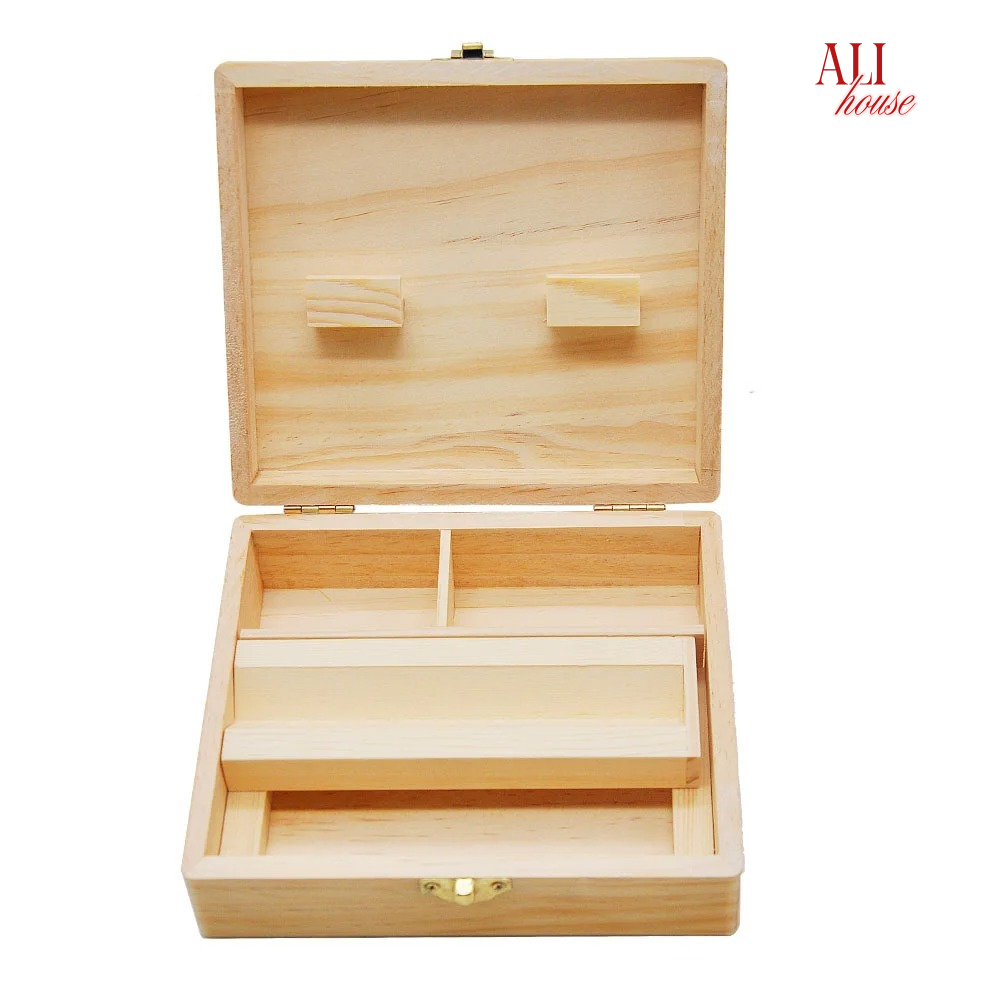 Wood Stash Box With Rolling Tr – Men'S Accessories Tray recenzja i cena
