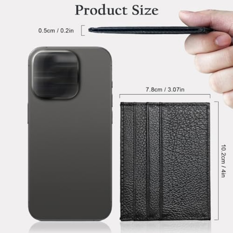 Cit Card Holder Wallet RFID Bl – Card Case Minimalist recenzja i cena