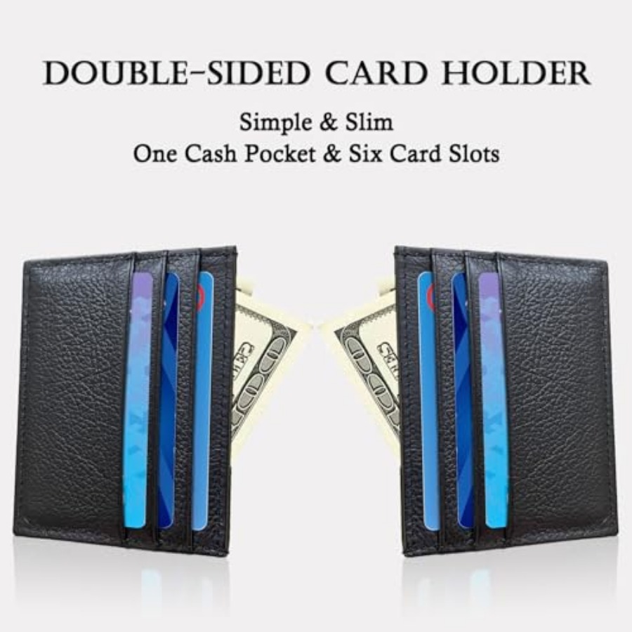 Cit Card Holder Wallet RFID Bl – Card Case Minimalist recenzja i cena