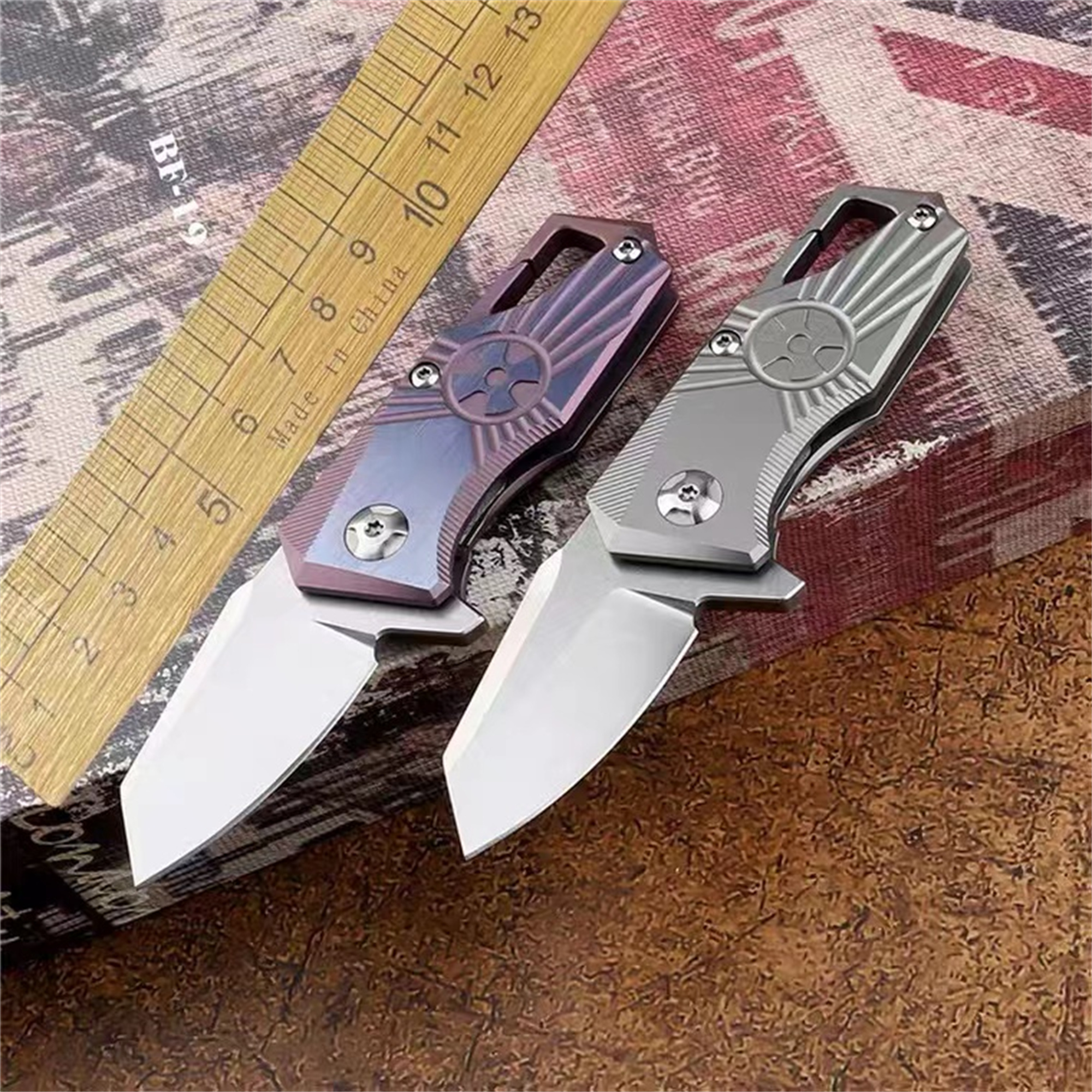 Titanium alloy Mini knife M390 – Keychain Multi Tool recenzja i cena
