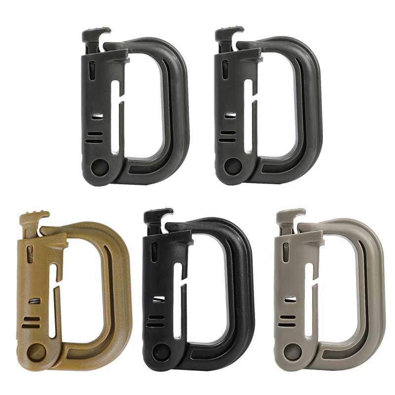 5PCS Grimloc Molle Carabiner D – Keychain Multi Tool recenzja i cena