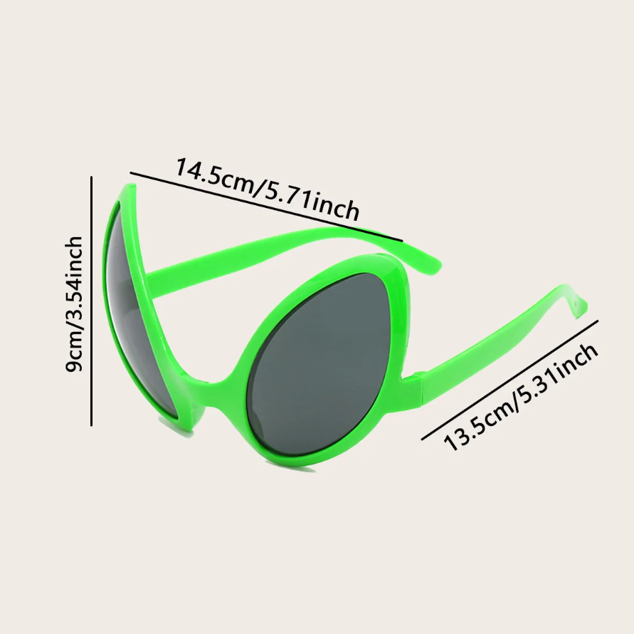 Green Alien Martian Quirky Sun – Men'S Vegan Accessories recenzja i cena
