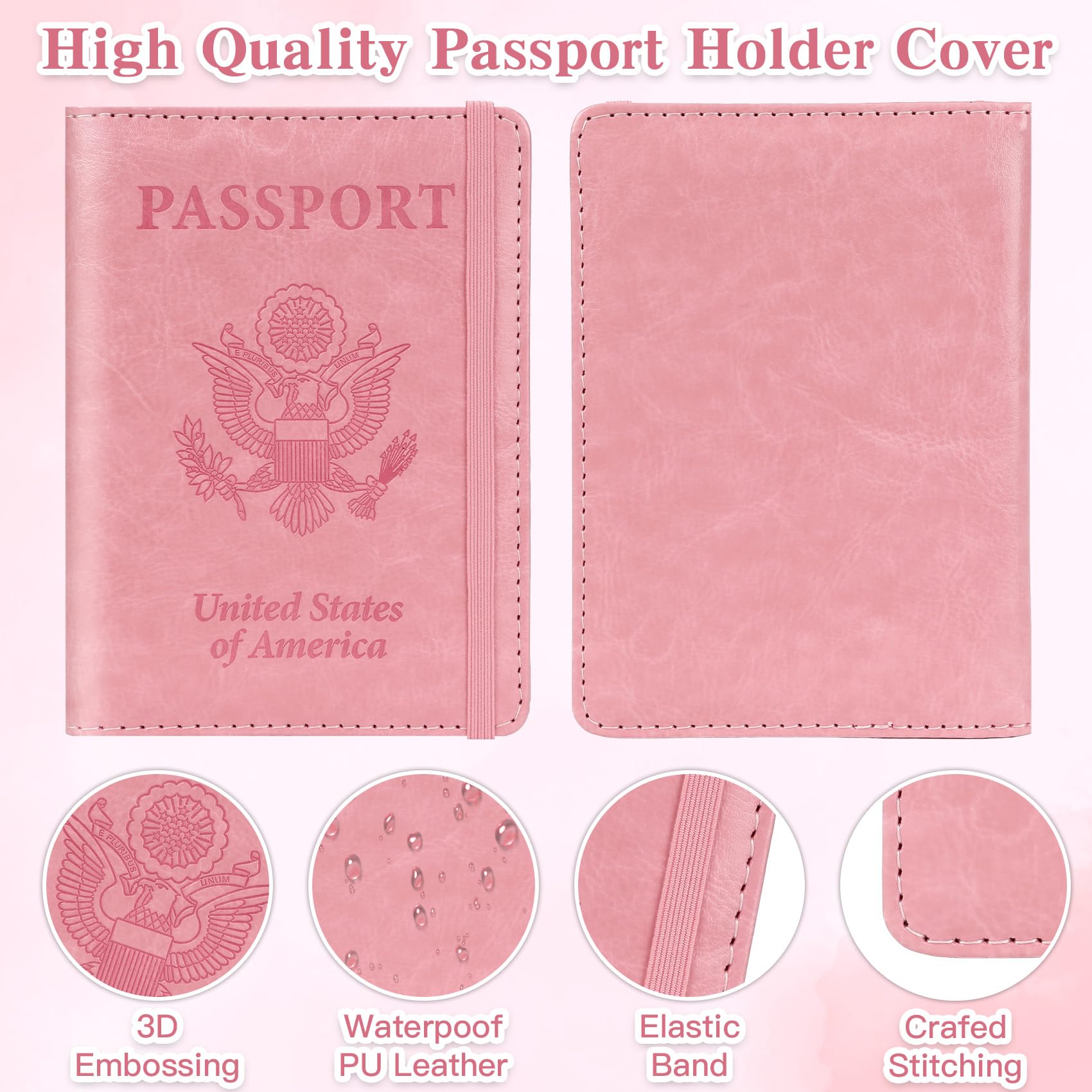 Passport Holder for Travel, Rf – Passport Wallet Rfid recenzja i cena