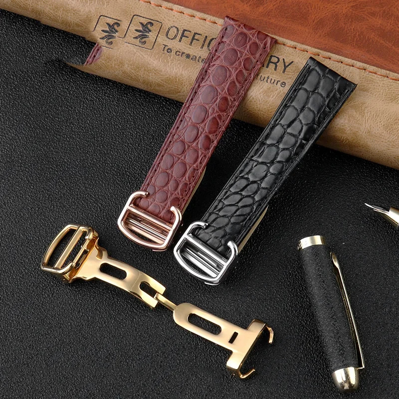 Crocodile Watchband 16 18 20 2 – Men'S Accessories London recenzja i cena