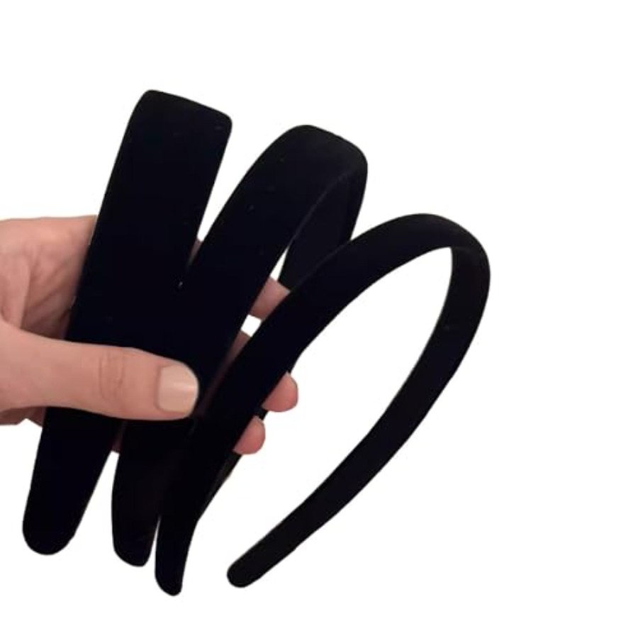 Black Velvet Padded Headbands  – Men Accessories For Beach recenzja i cena