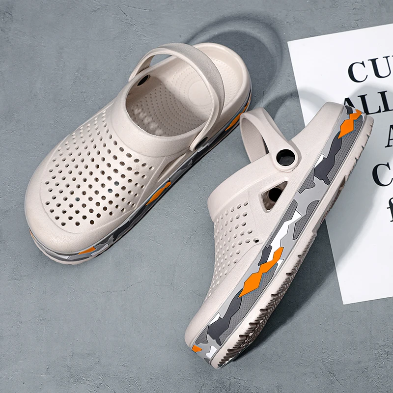 Summer Men Shoes Clogs Slipper – Men Accessories For Beach recenzja i cena