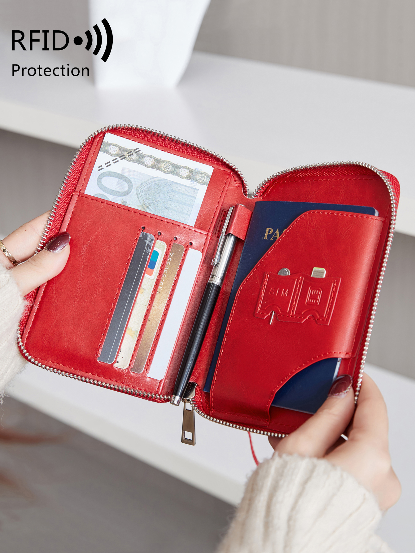 Minimalist and fashionable RFI – Passport Wallet Rfid recenzja i cena