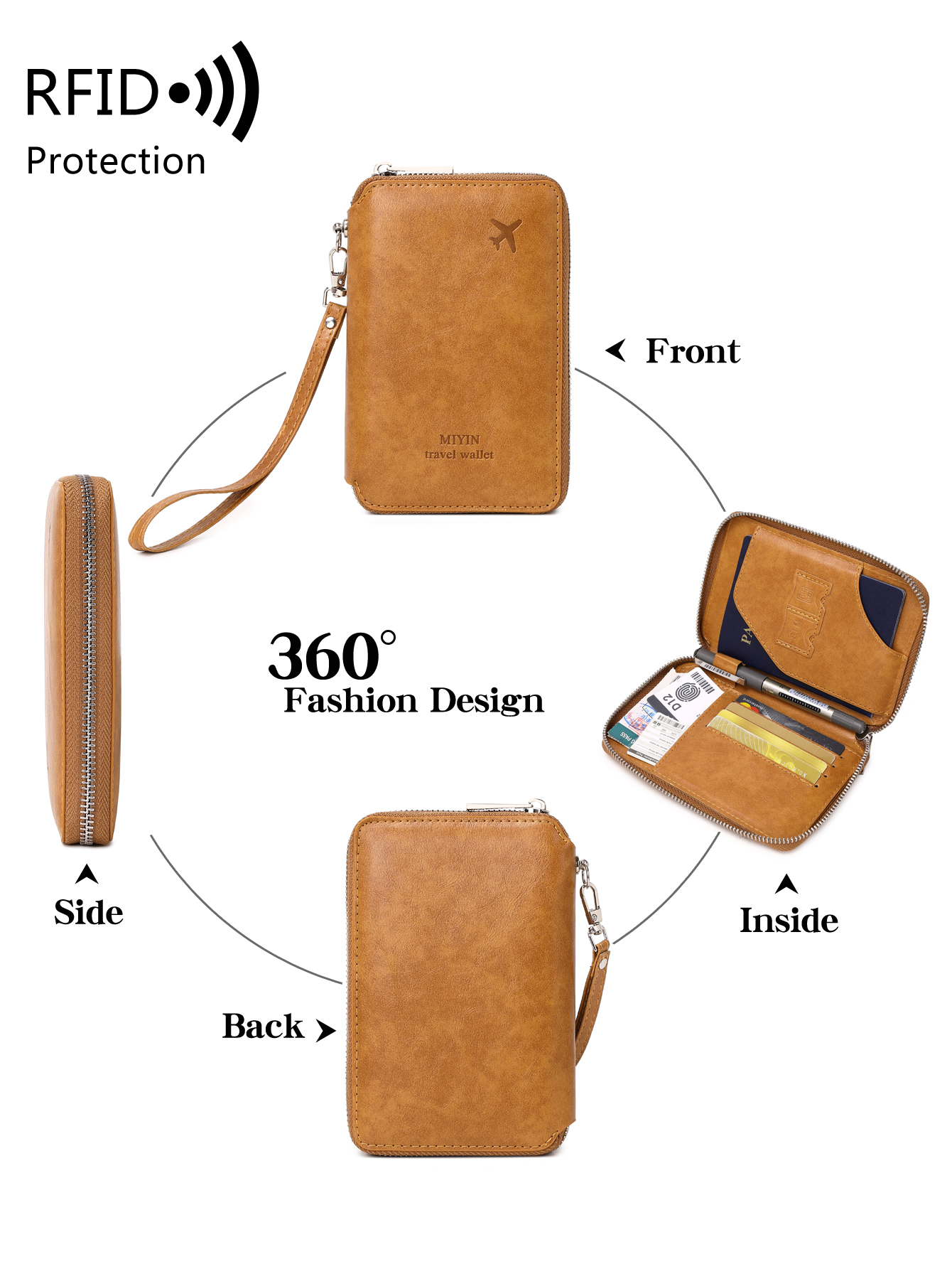 Minimalist and fashionable RFI – Passport Wallet Rfid recenzja i cena