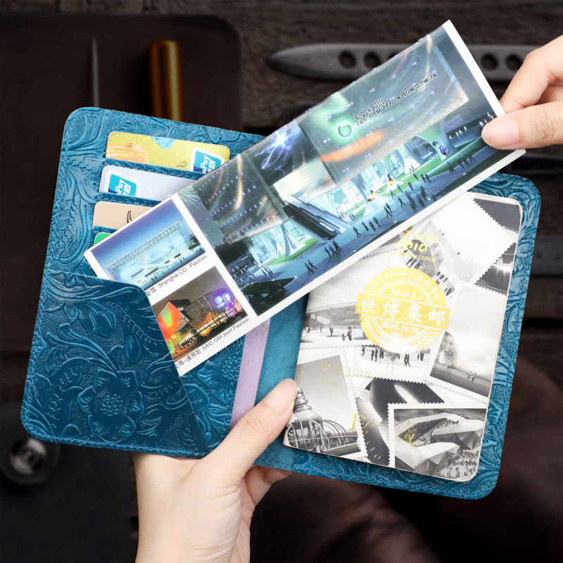 Genuine Leather Passport Holde – Travel Organizer Men recenzja i cena