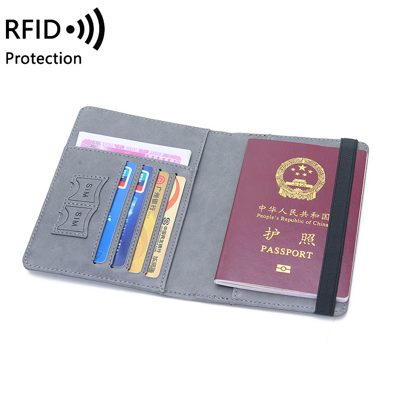 Unisex PU Leather Passport Hol – Passport Wallet Rfid recenzja i cena