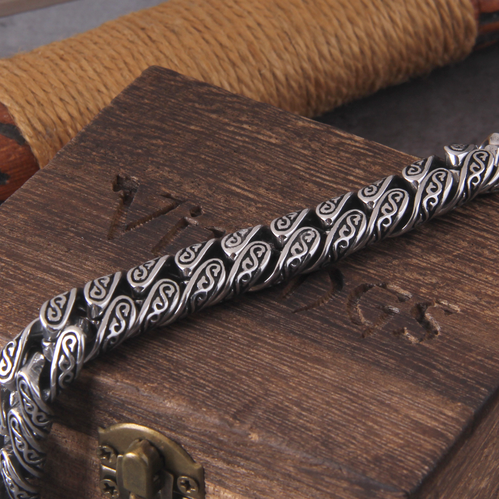 Man Bracelet Homme 12MM Wide S – Men'S Accessories Hand Bands recenzja i cena
