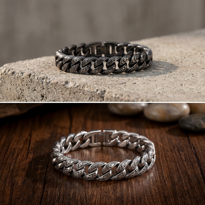 Man Bracelet Homme 13MM Wide S – Men'S Accessories Hand Bands recenzja i cena