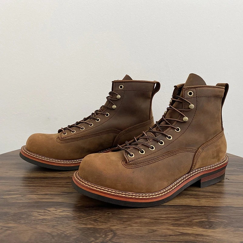 Vintage British Men Ankle Boot – Men'S Accessories Leather recenzja i cena