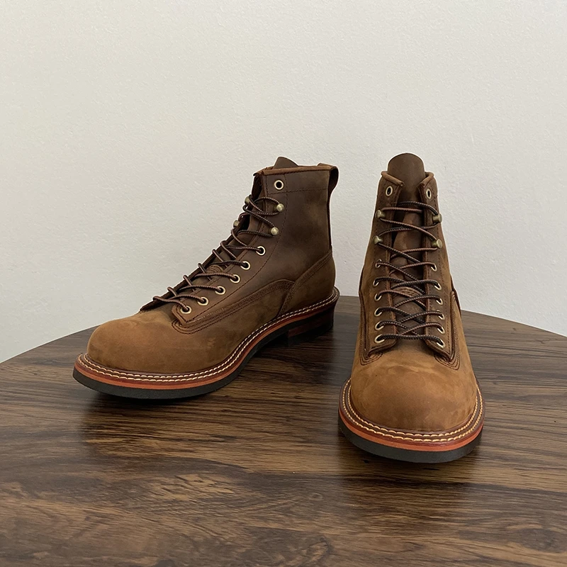 Vintage British Men Ankle Boot – Men'S Accessories Leather recenzja i cena