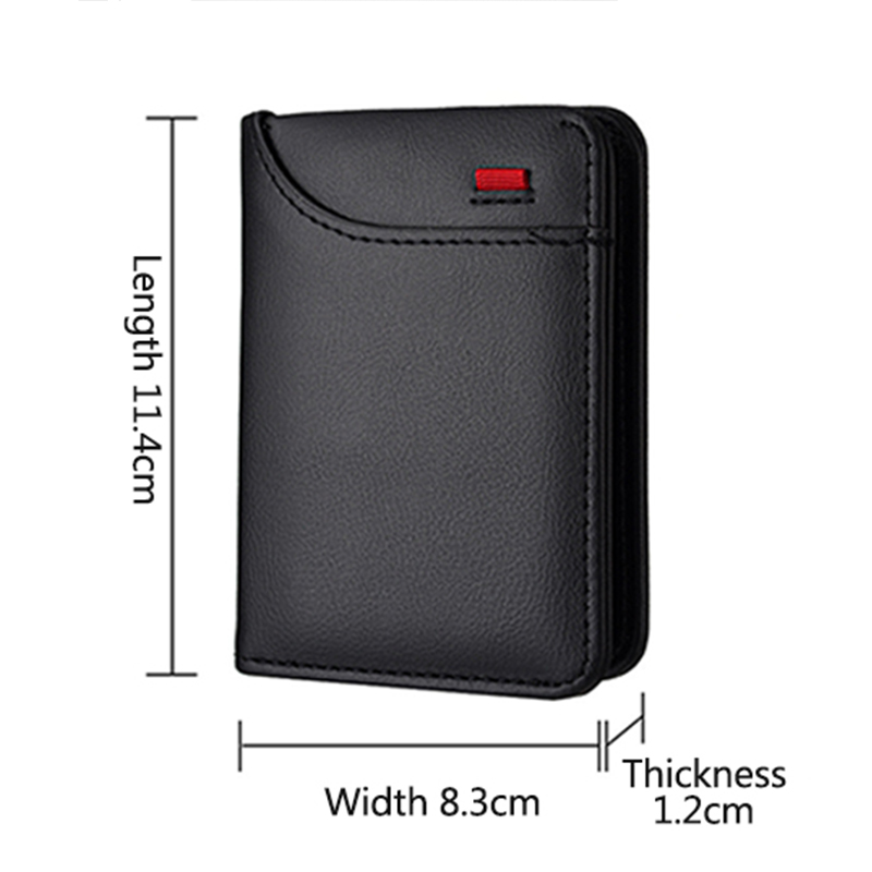 Leather Credit Card Holder Wal – Card Case Minimalist recenzja i cena