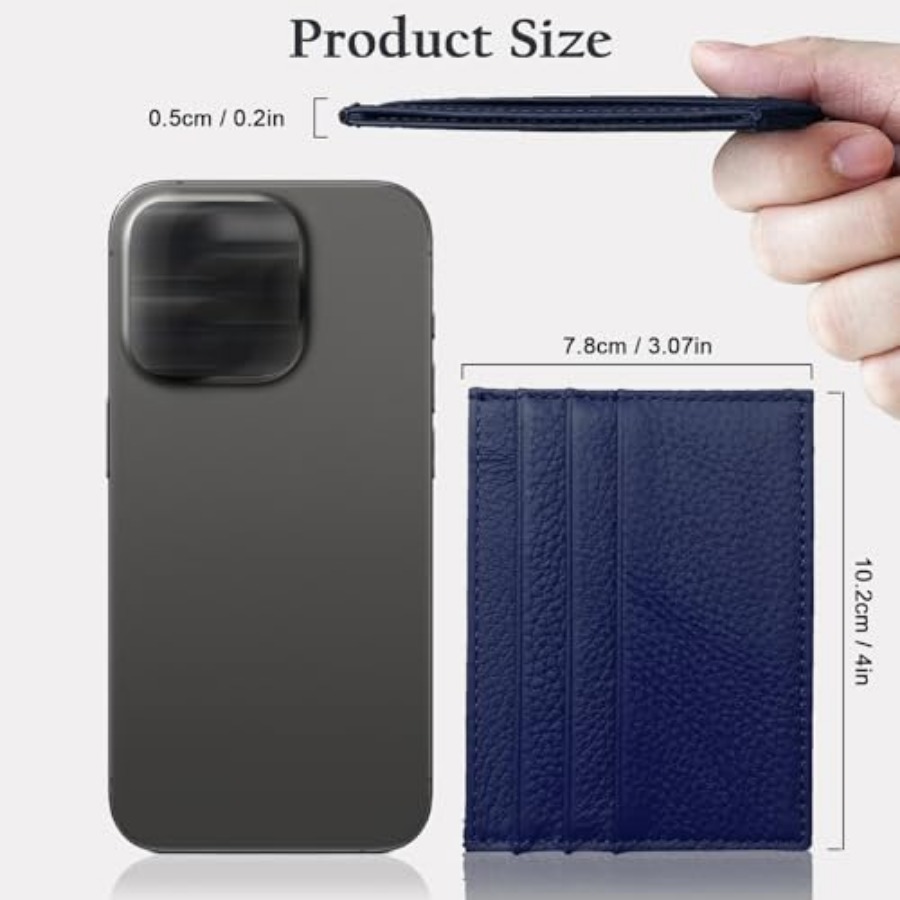 Cit Card Holder Wallet RFID Bl – Card Case Minimalist recenzja i cena