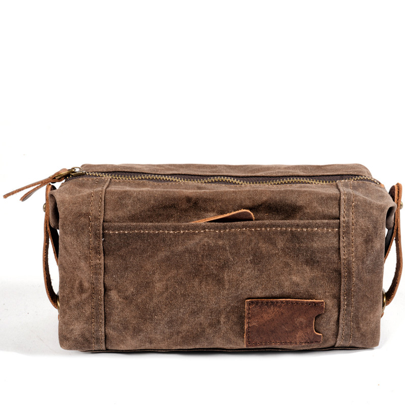 Waxed Canvas Travel Clutch Sto – Travel Organizer Men recenzja i cena