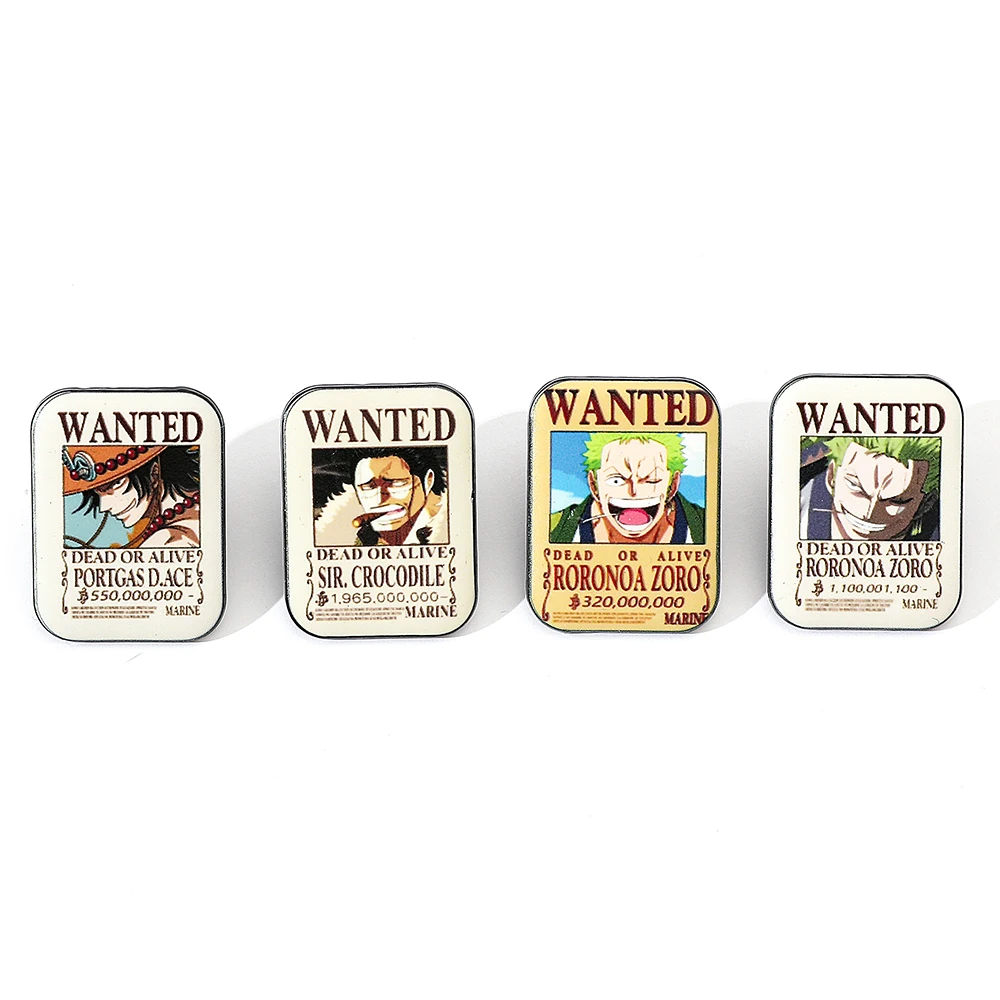 4 Pcs Fashion Cartoon Anime Br – Lapel Pin Enamel recenzja i cena