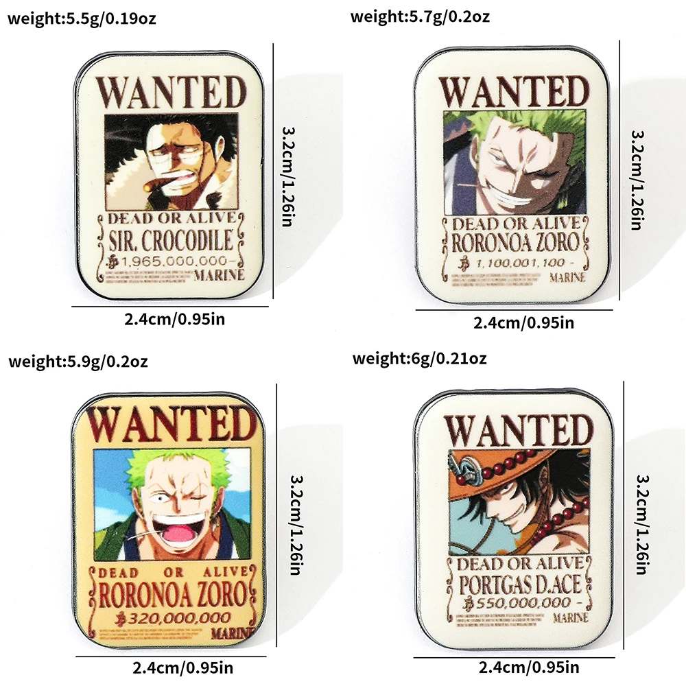 4 Pcs Fashion Cartoon Anime Br – Lapel Pin Enamel recenzja i cena