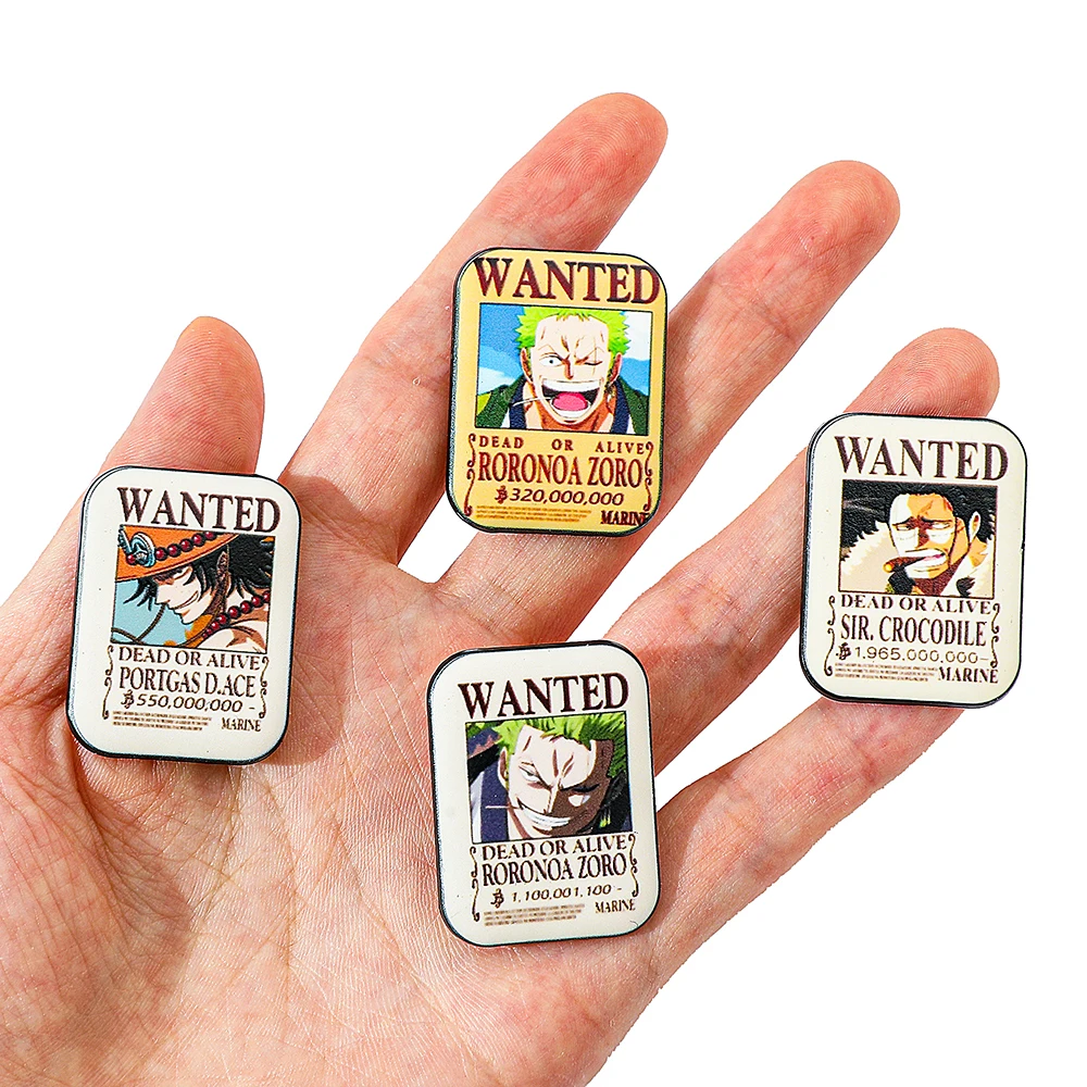 4 Pcs Fashion Cartoon Anime Br – Lapel Pin Enamel recenzja i cena