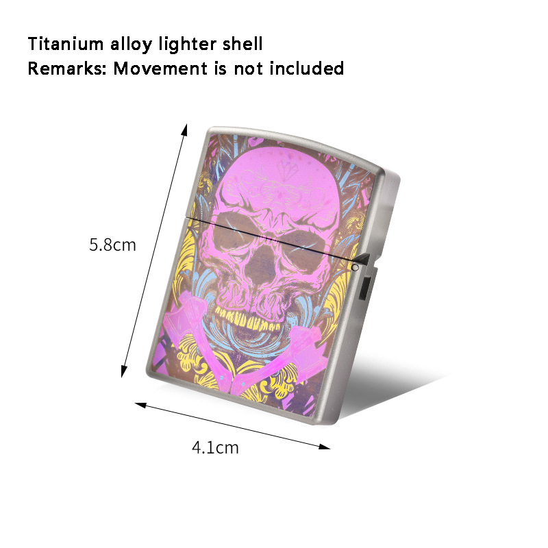 Pink Skull Titanium Alloy Ligh – Lighter Windproof recenzja i cena