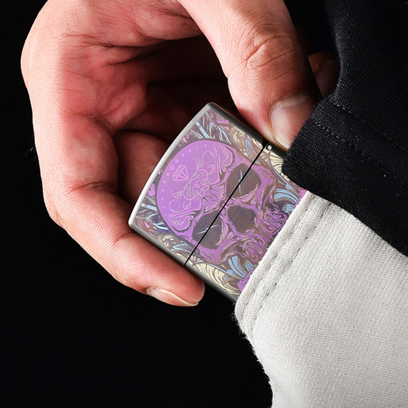 Pink Skull Titanium Alloy Ligh – Lighter Windproof recenzja i cena