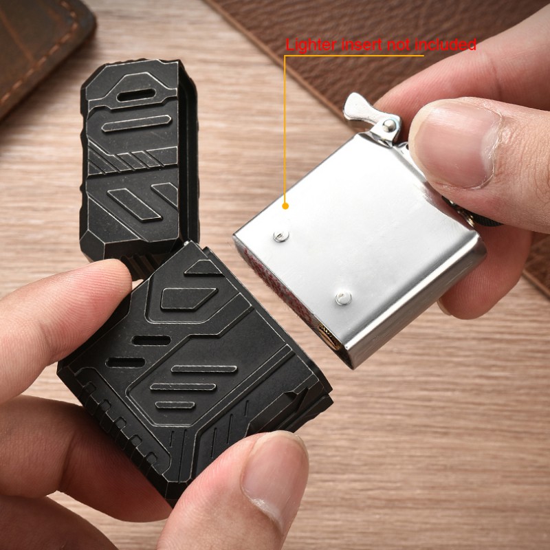 Titanium Alloy Lighter Case Me – Lighter Windproof recenzja i cena
