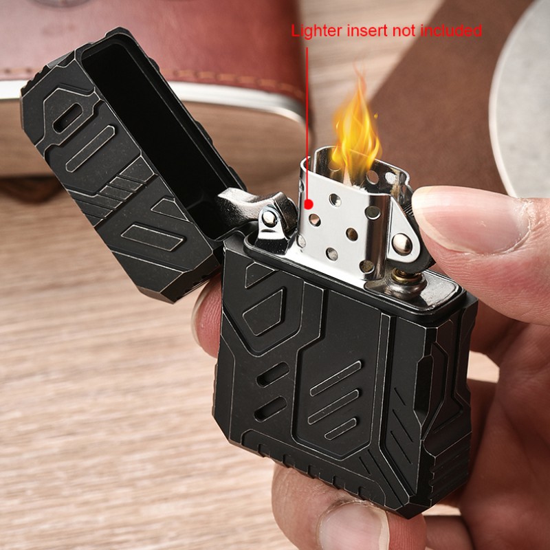 Titanium Alloy Lighter Case Me – Lighter Windproof recenzja i cena