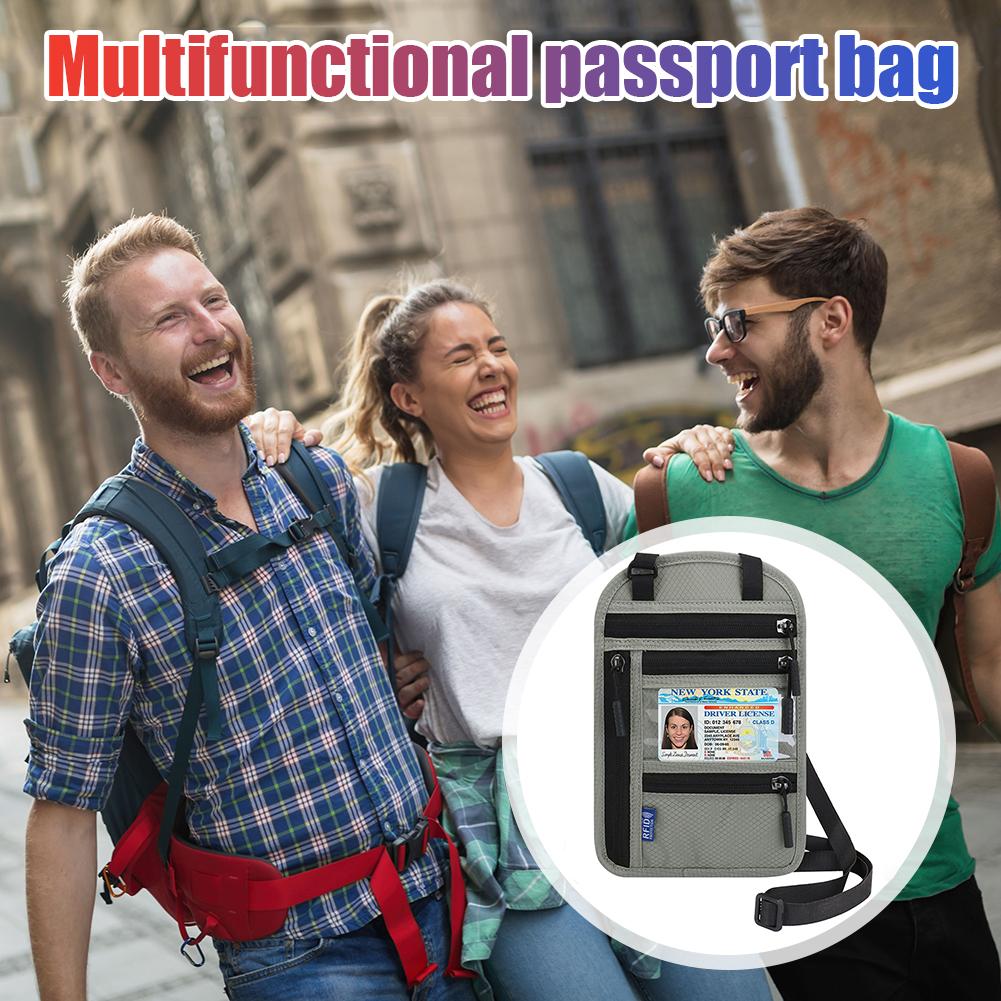Passport Cover Shoulder Bag Tr – Travel Organizer Men recenzja i cena