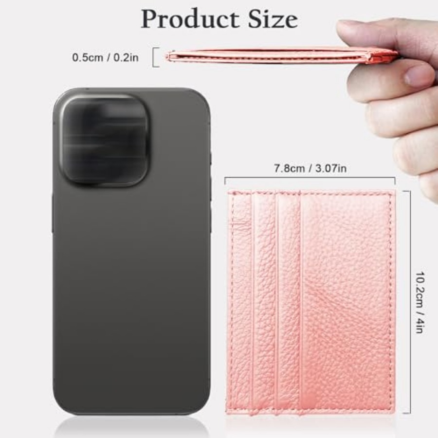 Cit Card Holder Wallet RFID Bl – Card Case Minimalist recenzja i cena
