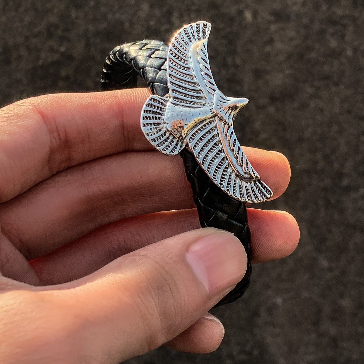 Fashion Eagle Bracelet for Men – Men'S Accessories Hand Bands recenzja i cena