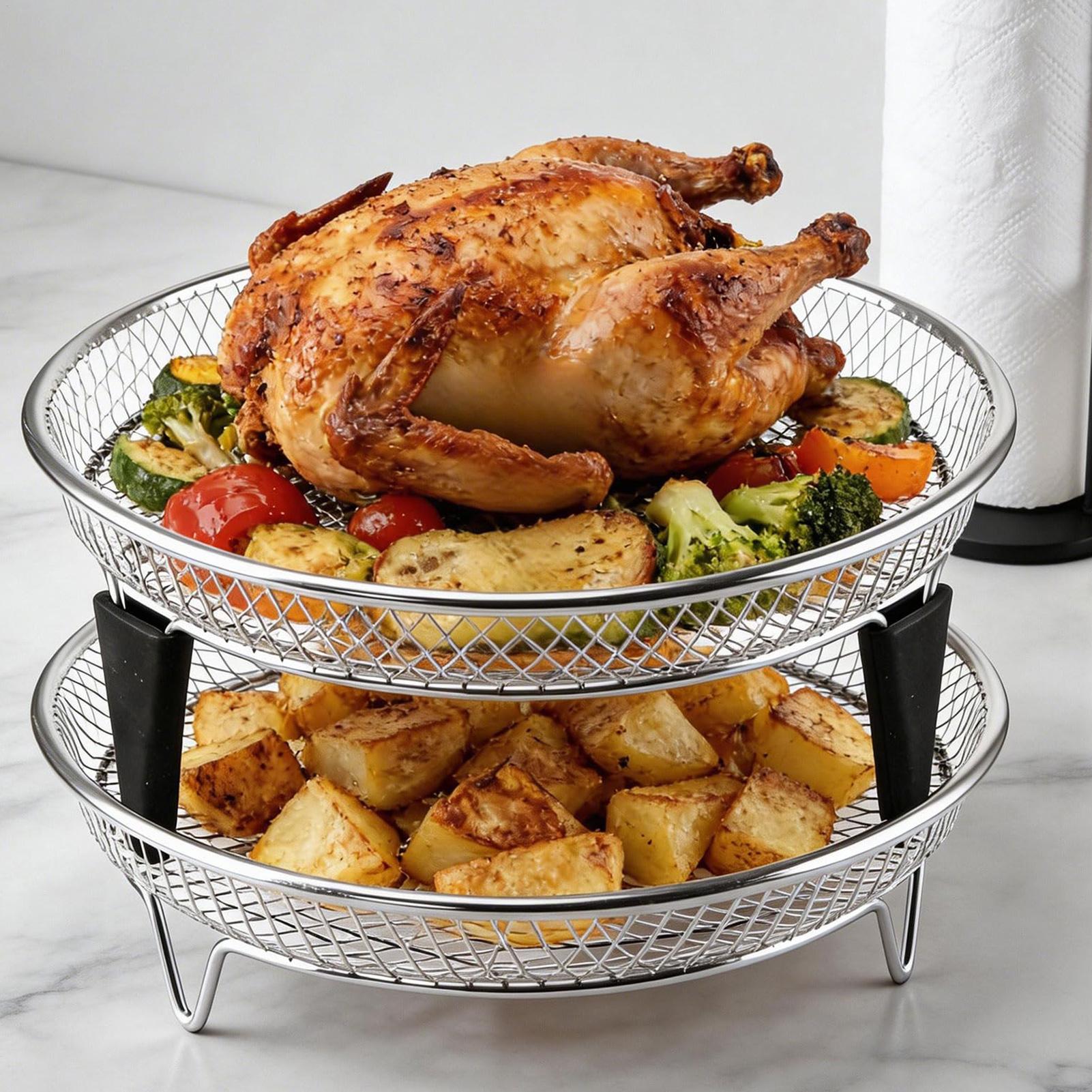 Air Fryer Accessories Stainles – Men'S Accessories Tray recenzja i cena