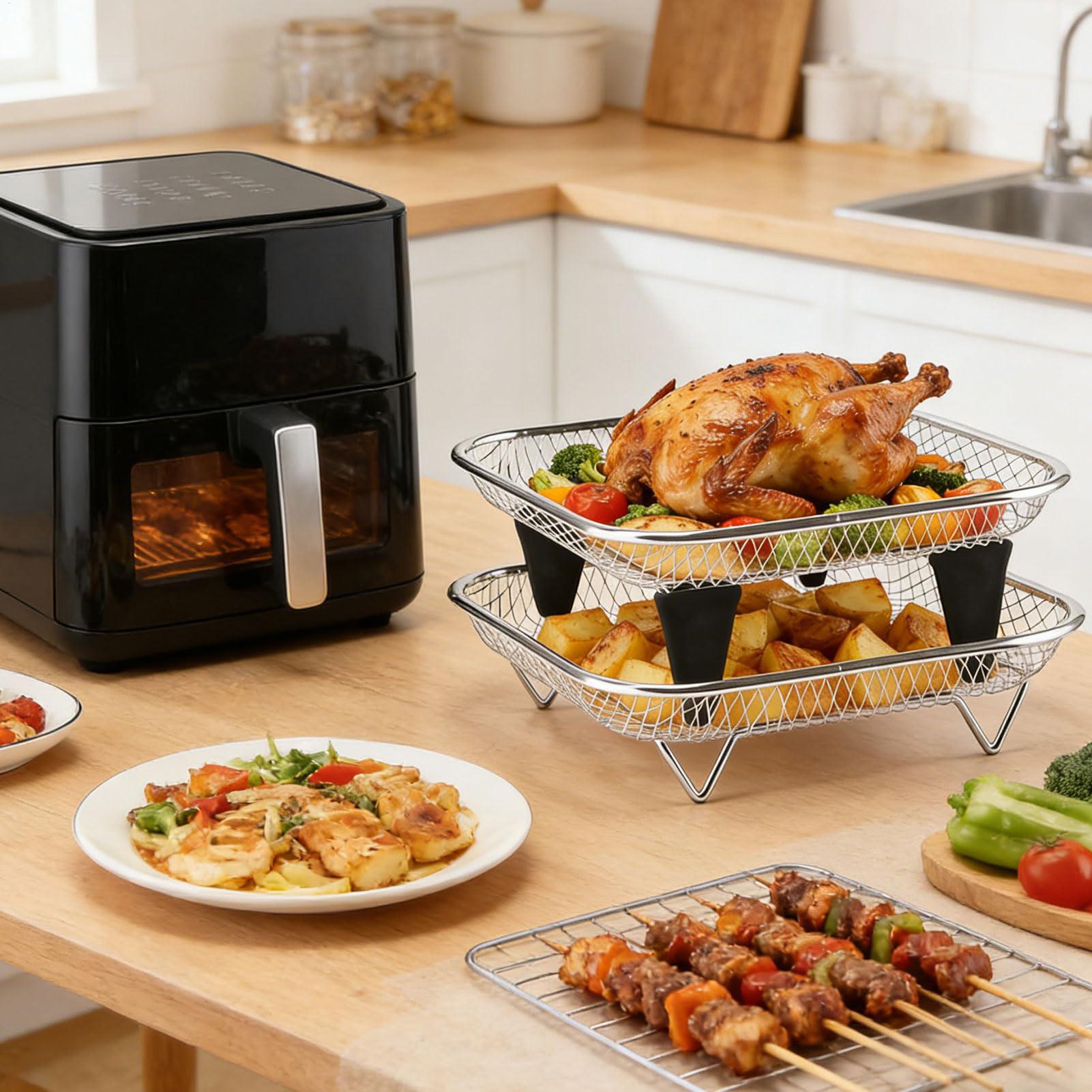 Air Fryer Accessories Stainles – Men'S Accessories Tray recenzja i cena